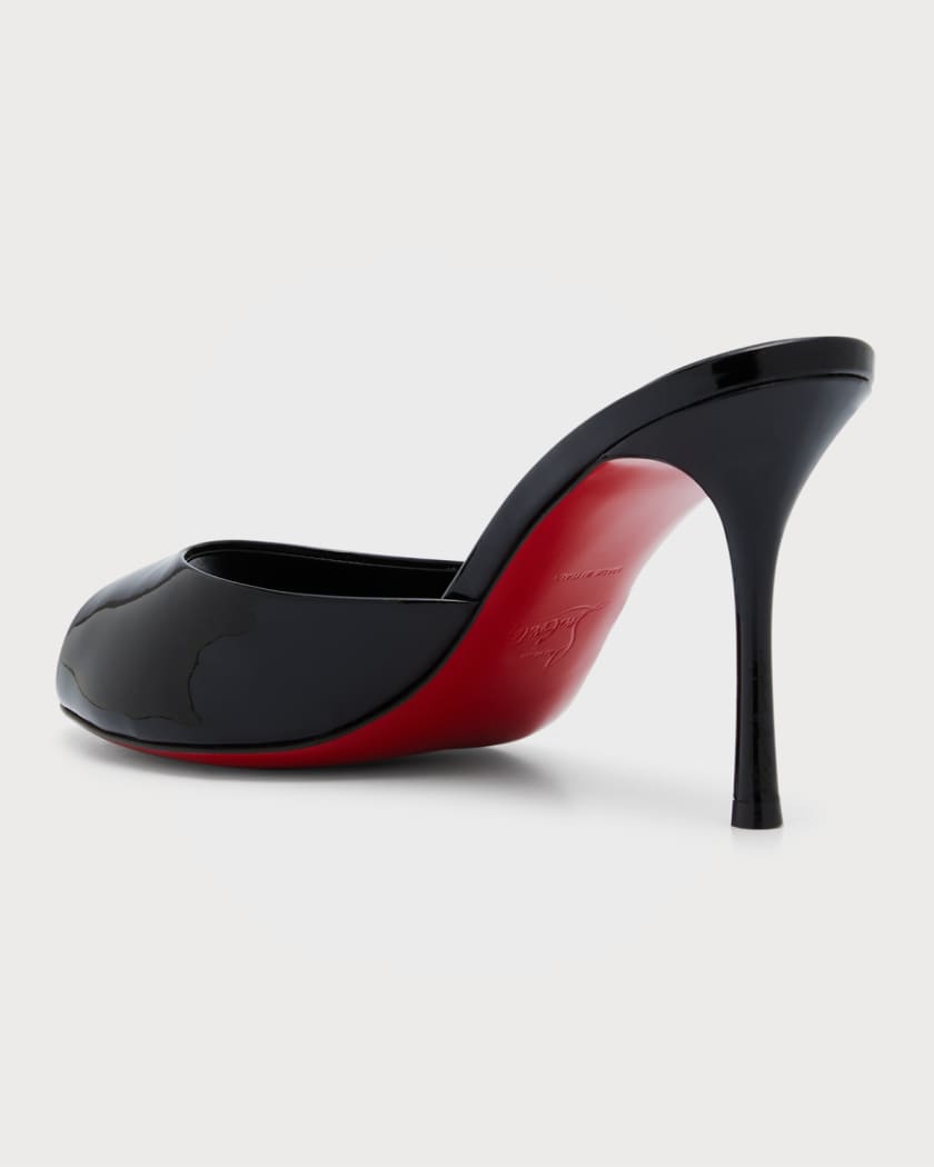 Red sole sandals hot sale