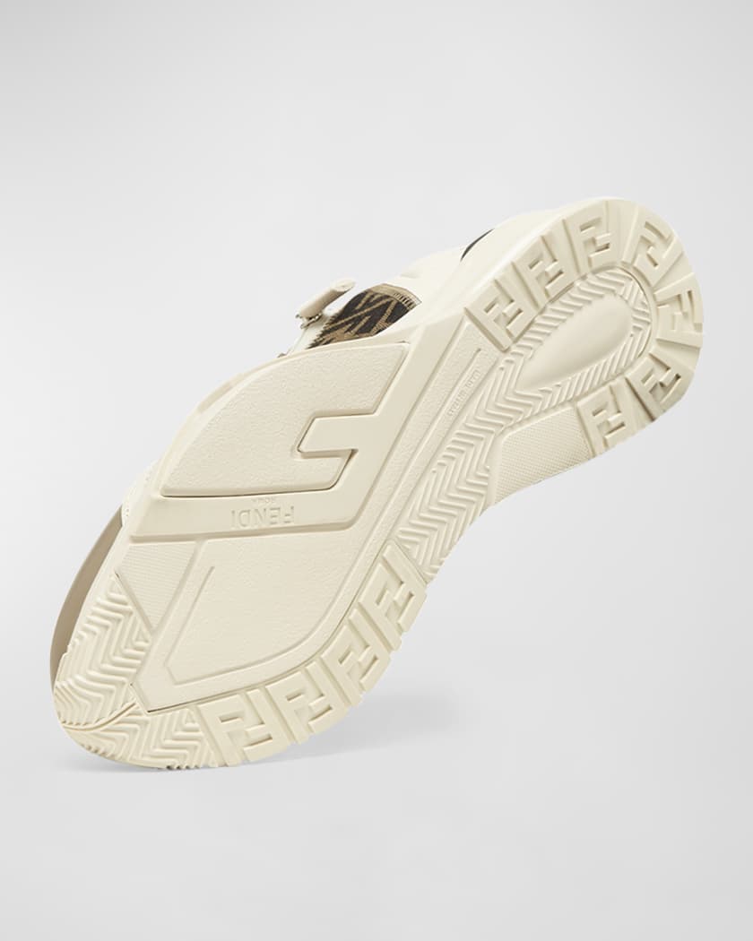 Fendi Flow Side-Zip Trainer Sneakers