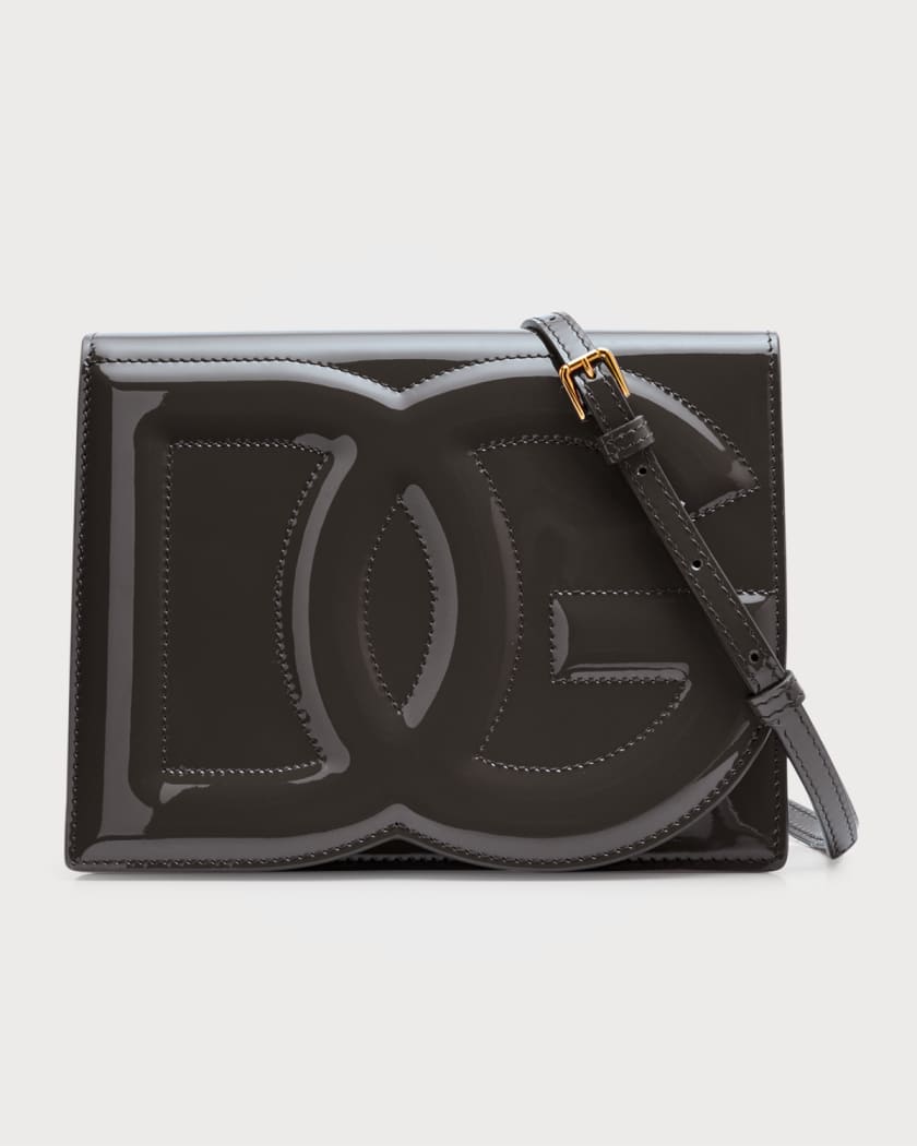Women's Patent leather DG Logo Bag crossbody, DOLCE & GABBANA