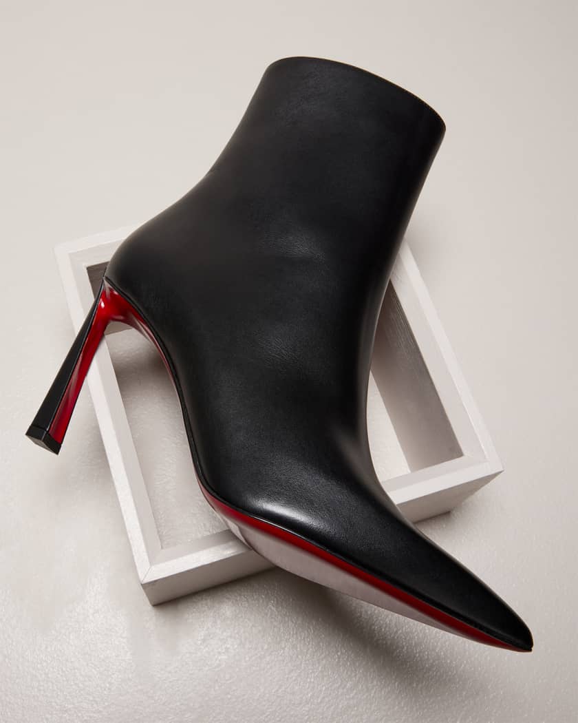 Christian Louboutin Condora Leather Red Sole Knee Boots - Bergdorf Goodman