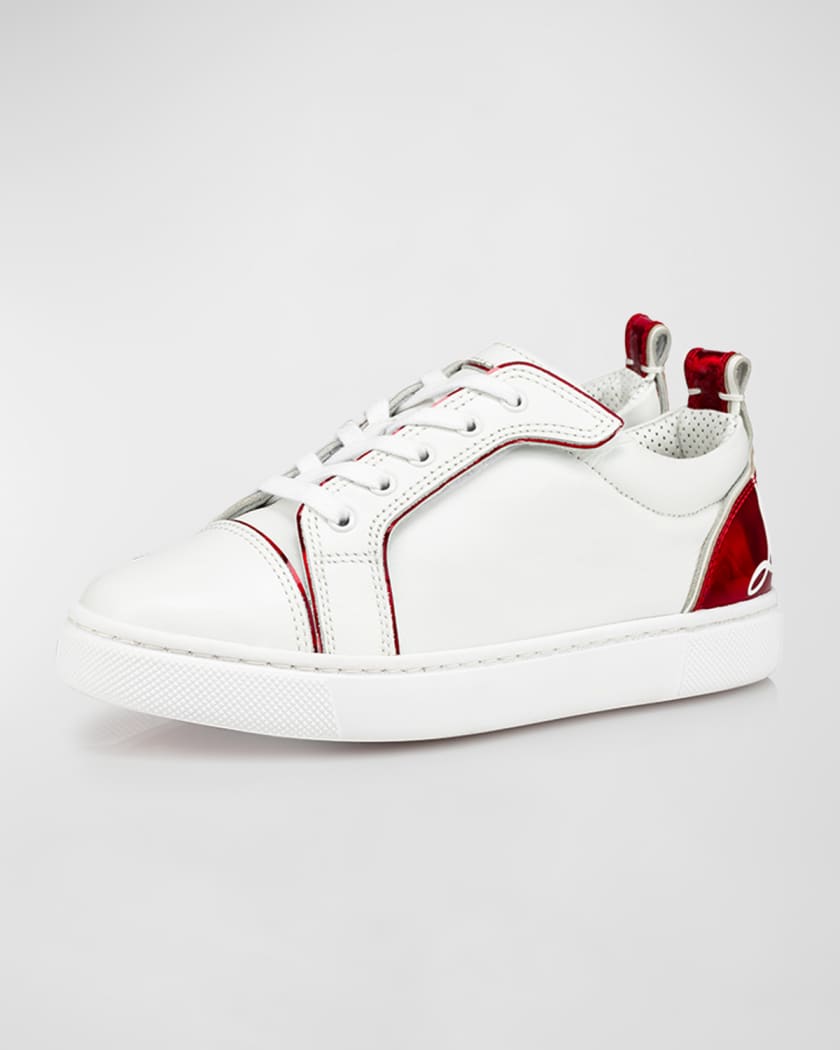Christian Louboutin Kid's Funnyto Low-Top Sneakers