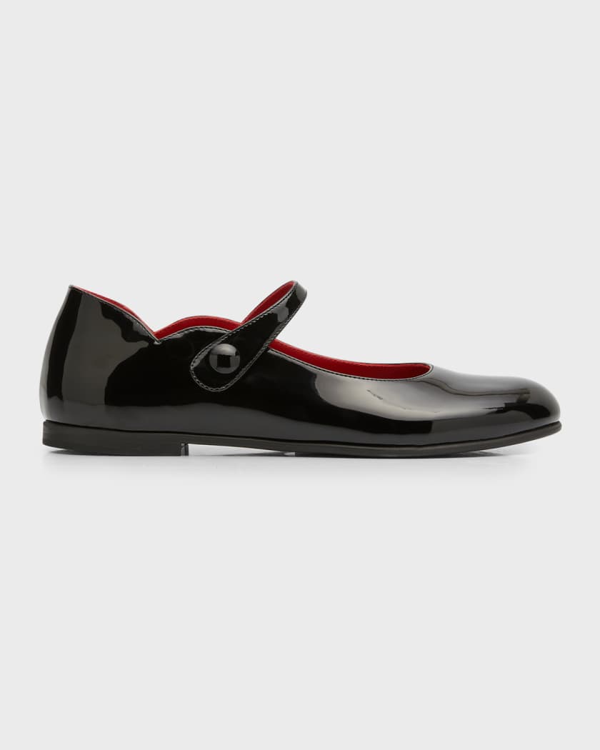 Melodie Chick - Ballerinas - Patent calf - Black - Kids