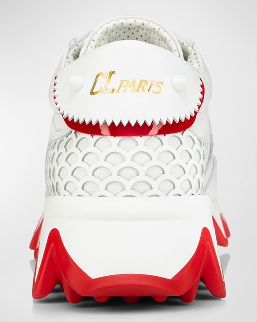 Christian Louboutin Funnytopi White - Kids Unisexs Shoes - Size 33