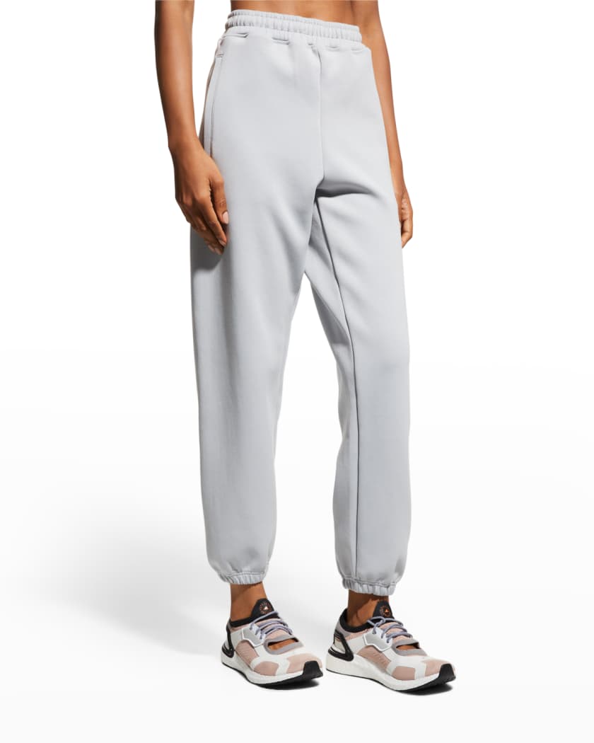adidas by Stella McCartney High-Waisted Jogger Sweatpants | Neiman Marcus