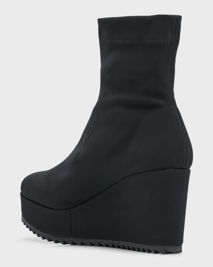 Urbana Stretch Wedge Booties