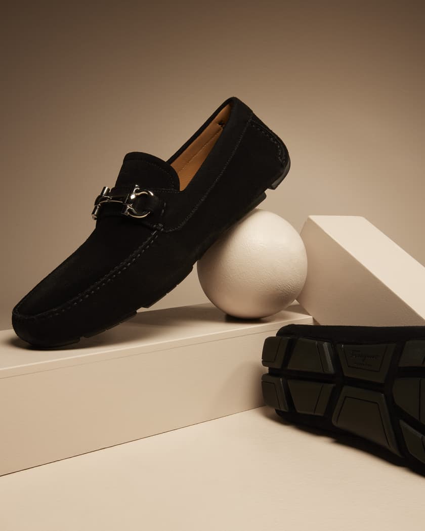 Men's Gancini Leather Shoes | Neiman