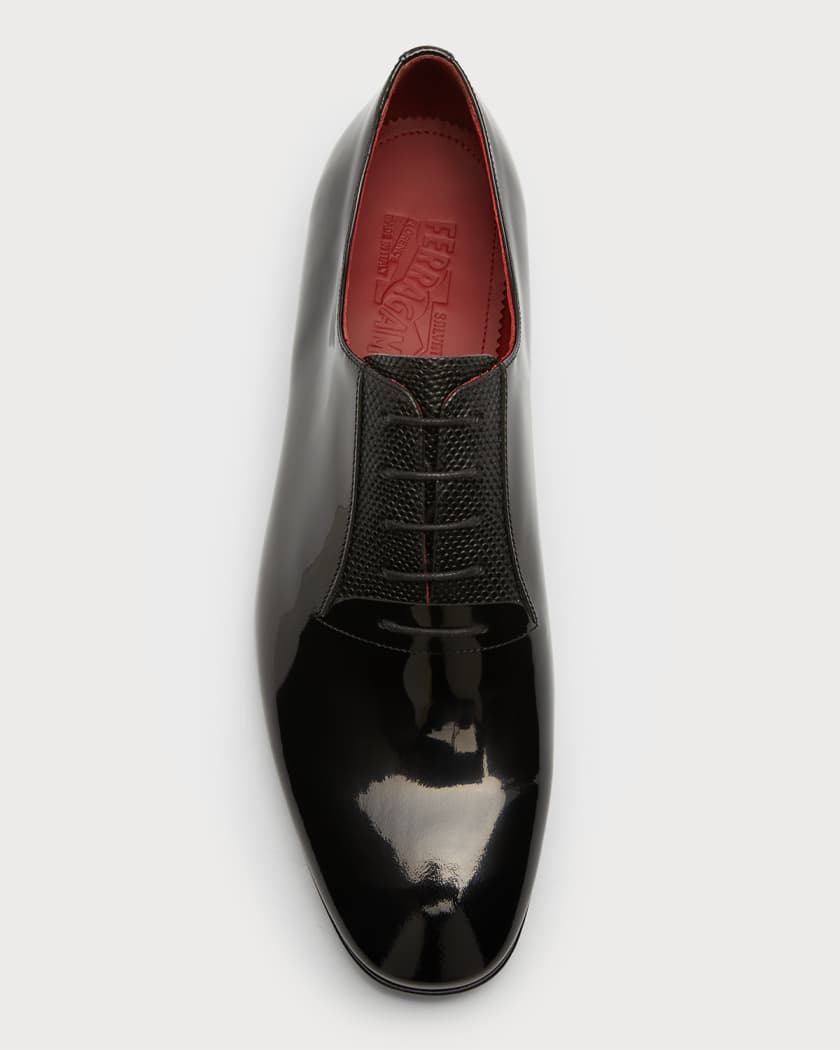 Ferragamo patent leather clearance