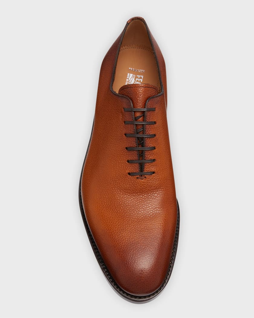 Ferragamo Men s Angiolo Leather Oxfords Neiman Marcus