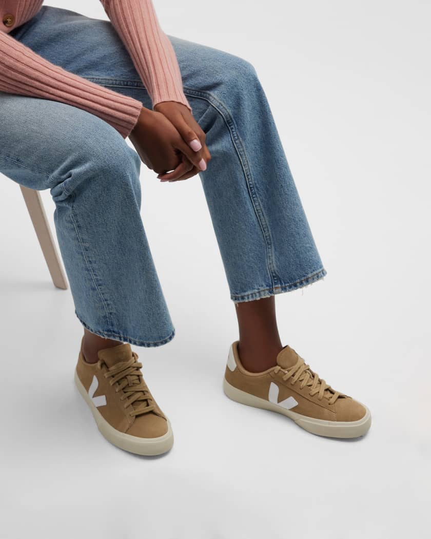 Campo Bicolor Leather Low Top Sneakers