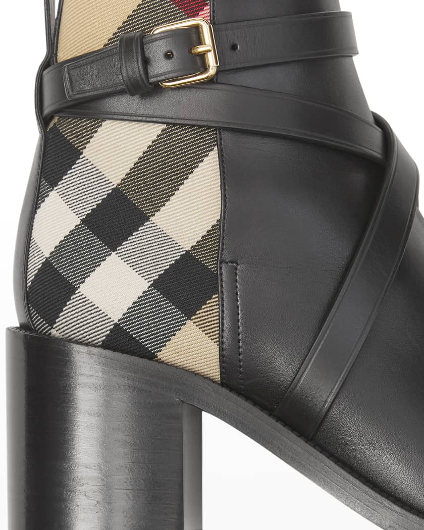 Burberry Logo Buckle Belt Chocolate, $195, Neiman Marcus