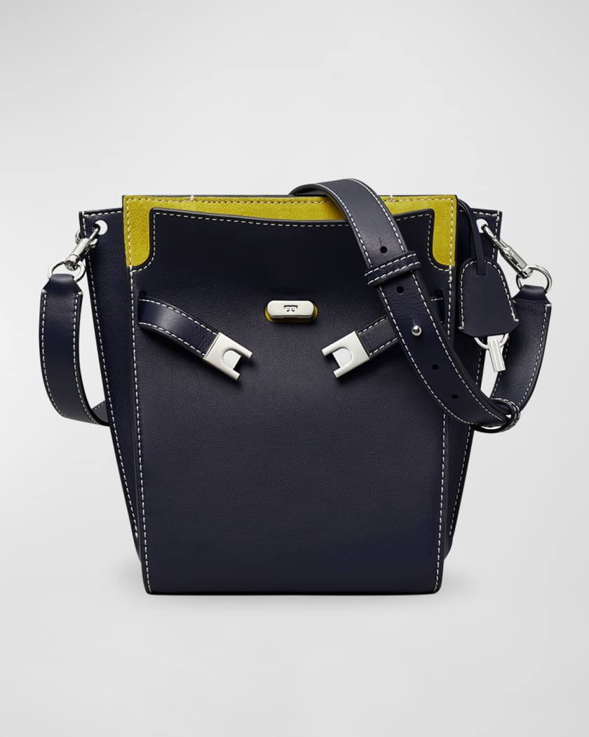 Lee Radziwill Pebbled Double Bucket: Women's Designer Crossbody Bags