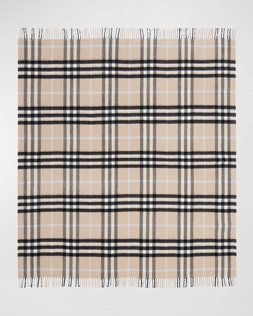 Burberry cashmere baby blanket sales