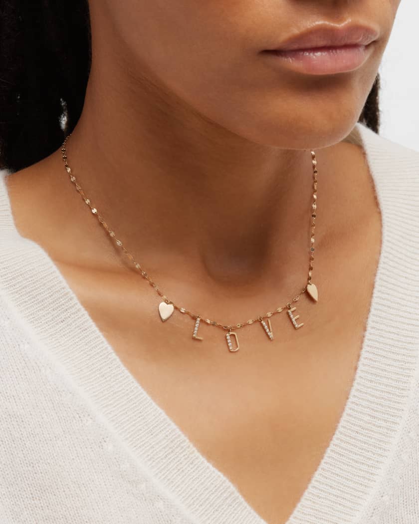 Lana sales love necklace