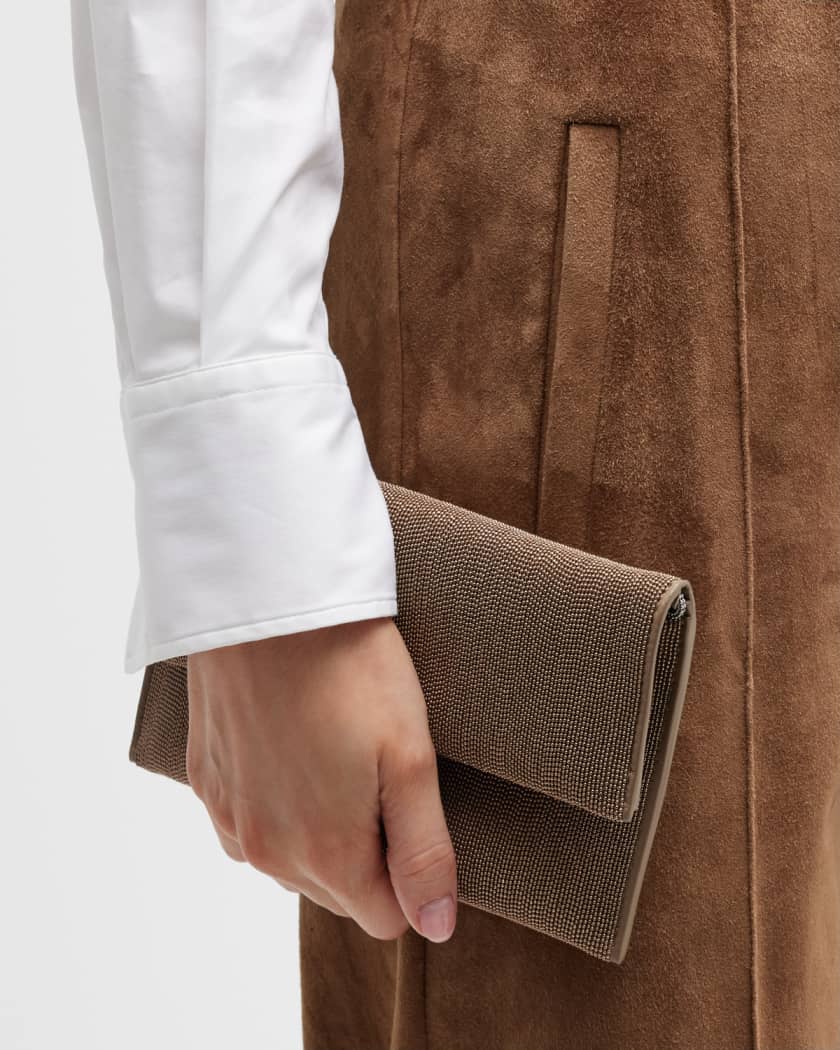 Brunello cucinelli discount evening bag