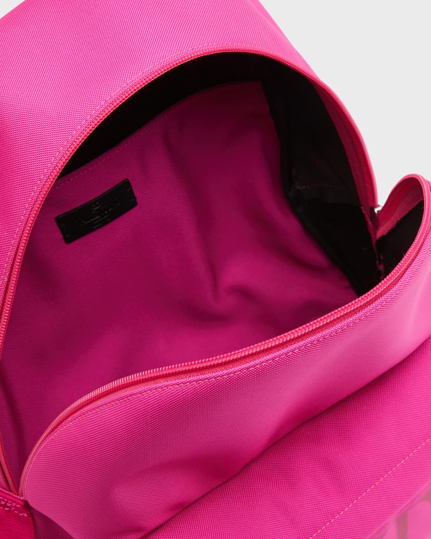 Valentino Garavani Men's Technic Nylon Backpack - Pink