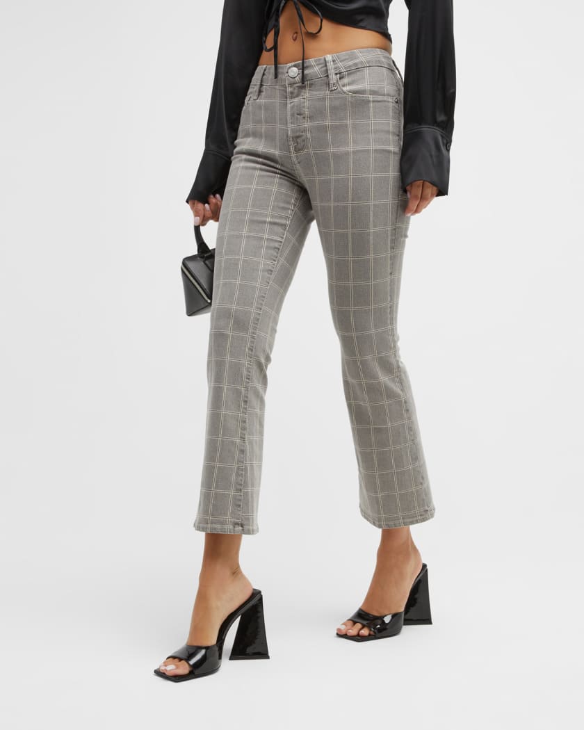 Frame plaid jeans deals