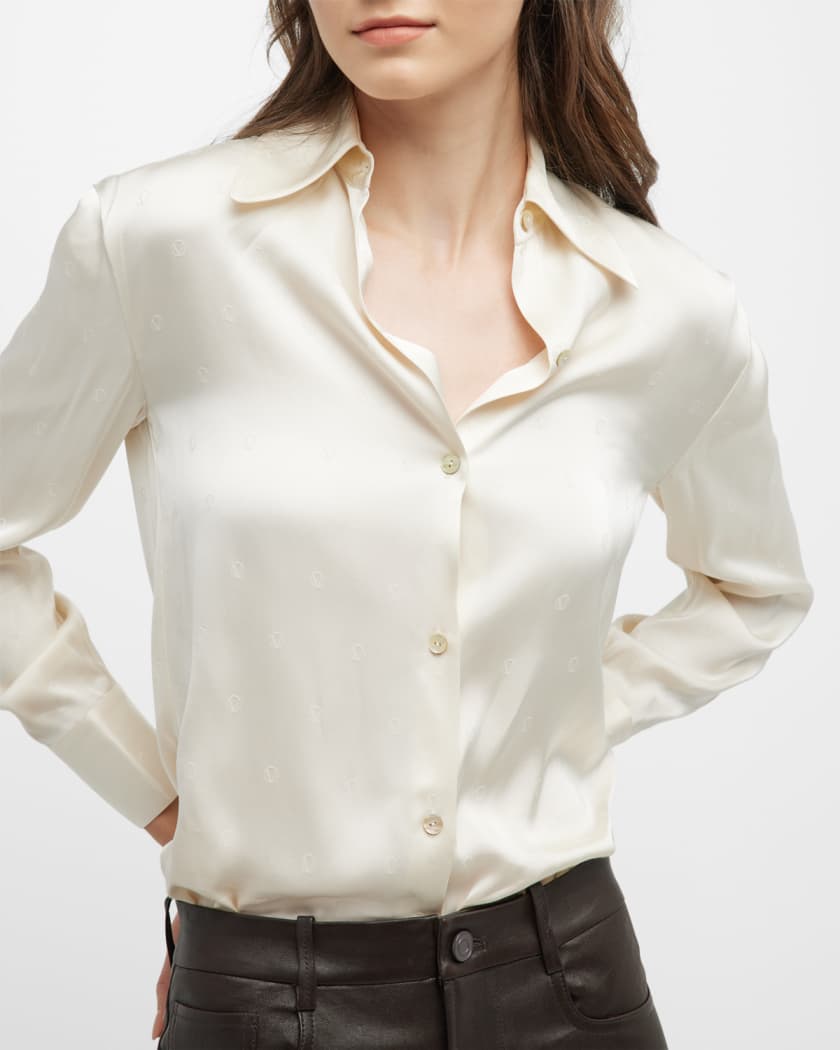 Neiman marcus outlet plus size blouses
