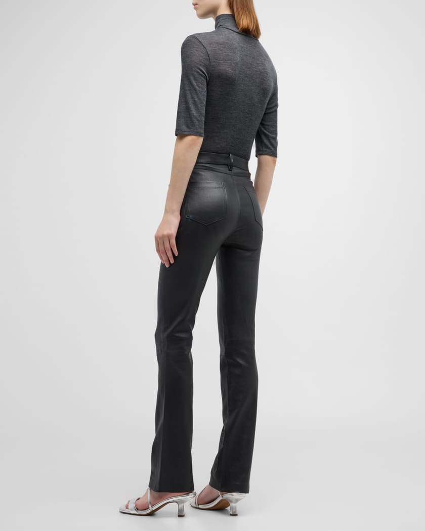 Women's Lena Stretch Leather Pants – SIRICCO