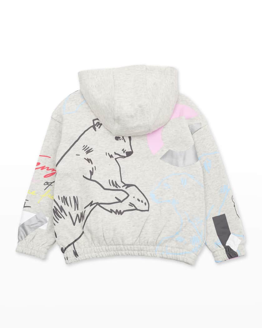 Kenzo multi logo hoodie new arrivals