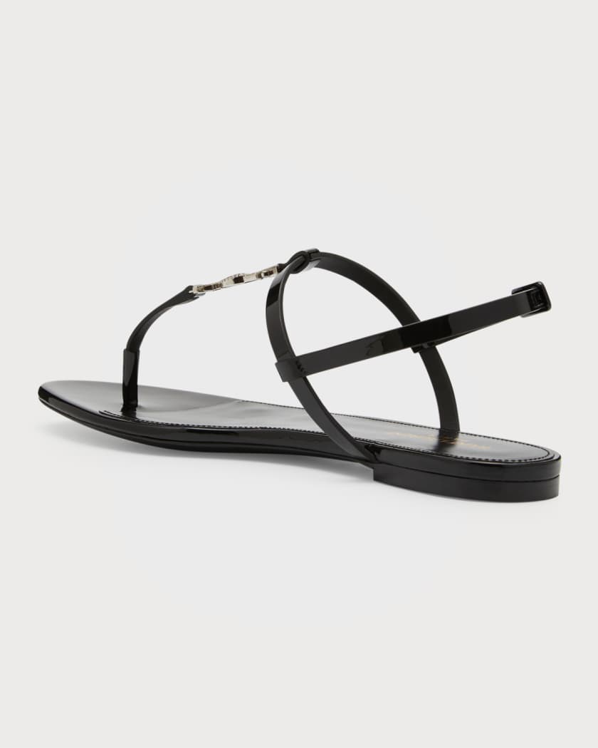 Ysl jelly sandals on sale
