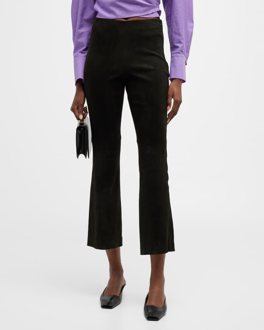 Vince suede clearance leggings