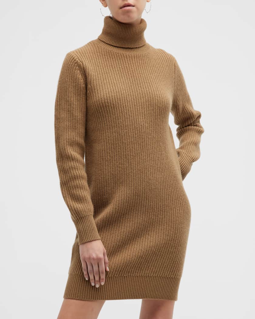 MICHAEL Michael Kors Merino Wool-Cashmere Turtleneck Sweater Dress | Neiman  Marcus