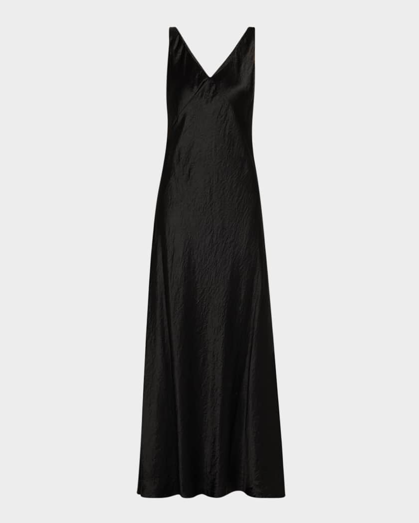 Vince slip dress lee black