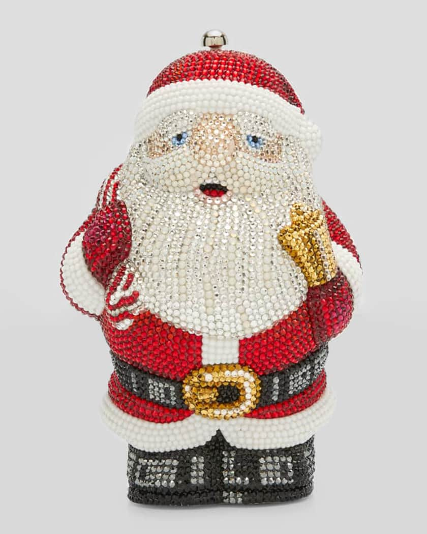 Judith Leiber Couture Kris' Santa Minaudiere