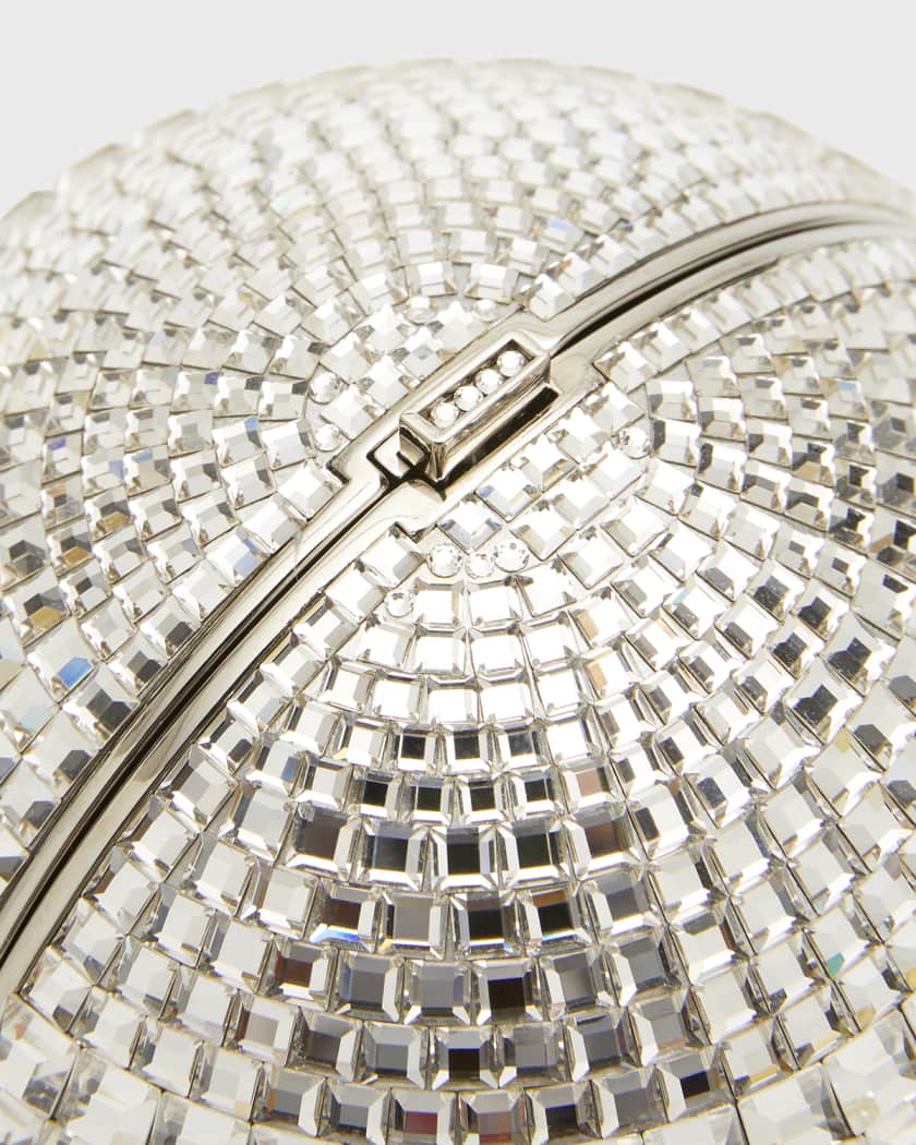 Judith Leiber Couture Crown Allover Crystal Minaudiere  Judith leiber  couture, Judith leiber bags, Crystal clutch