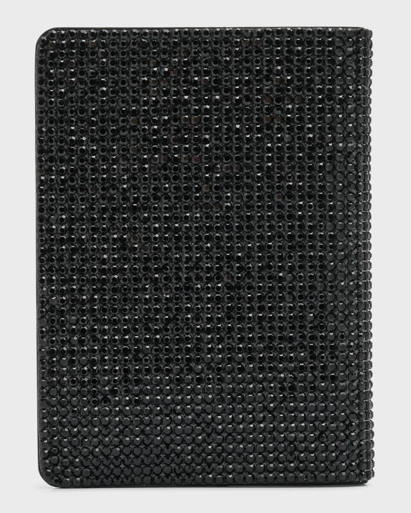 Allover Crystal Passport Holder