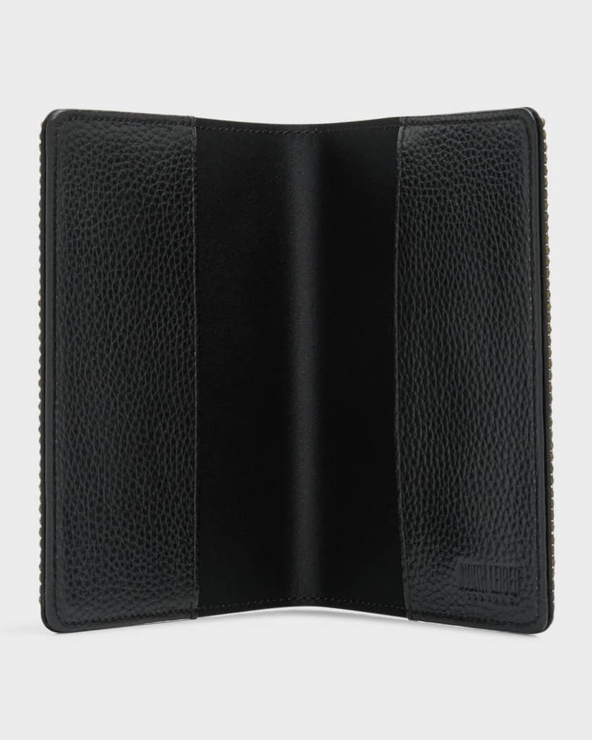 Allover Crystal Passport Holder