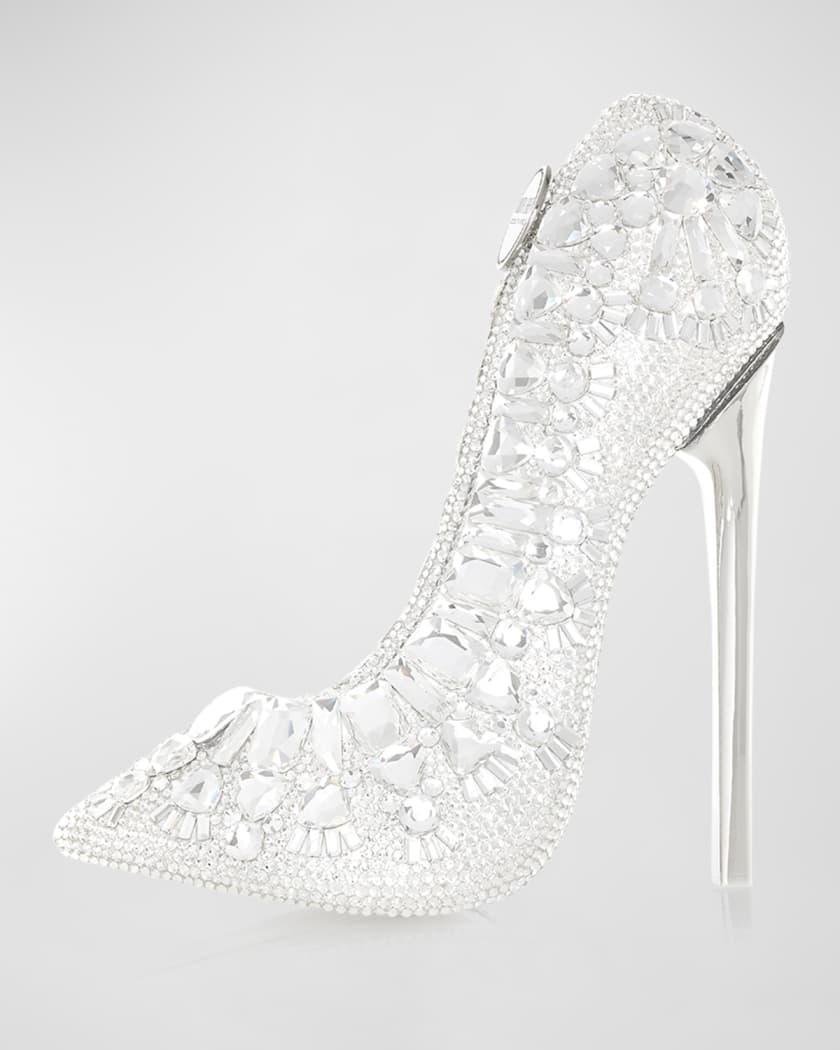Crystal best sale couture shoes