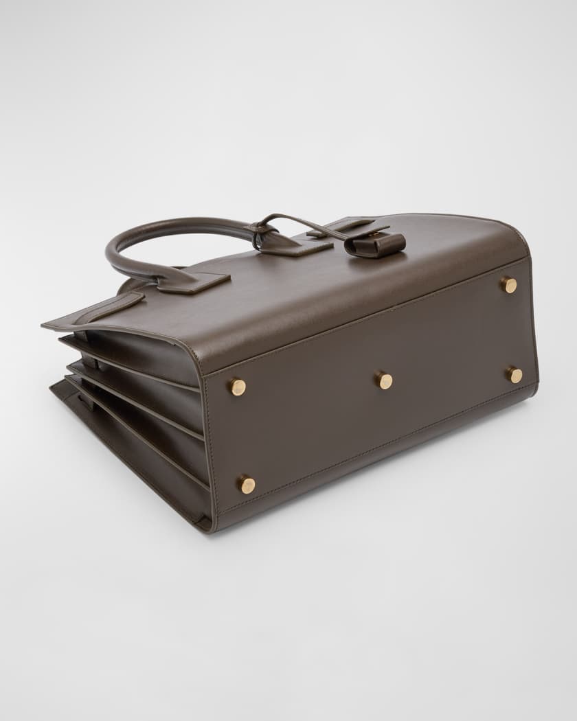 Sac De Jour Small Top-Handle Bag in Smooth Leather
