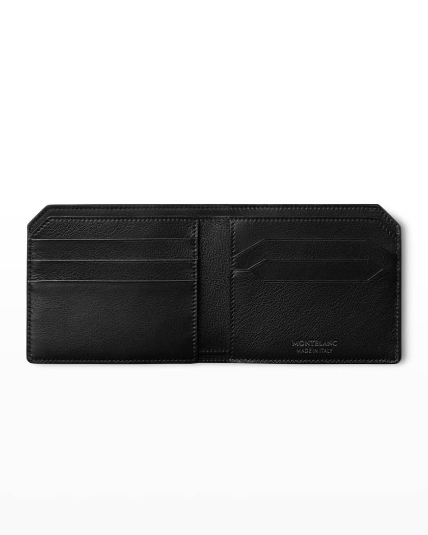 Montblanc Croc-Embossed Bifold Money Clip Wallet