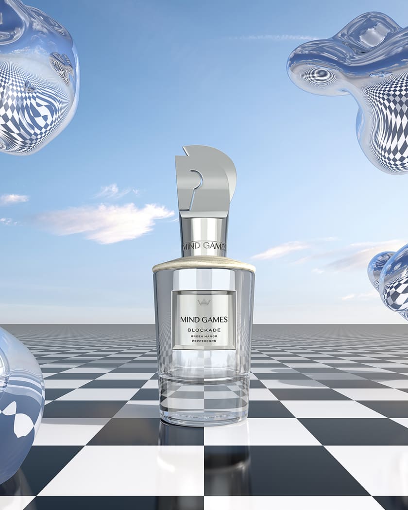 Knight silver perfume top