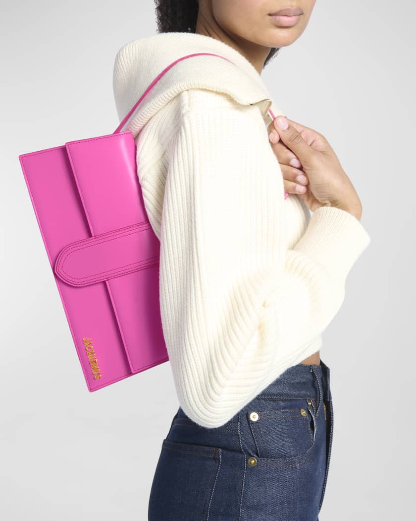 Le Bambino Long Leather Shoulder Bag