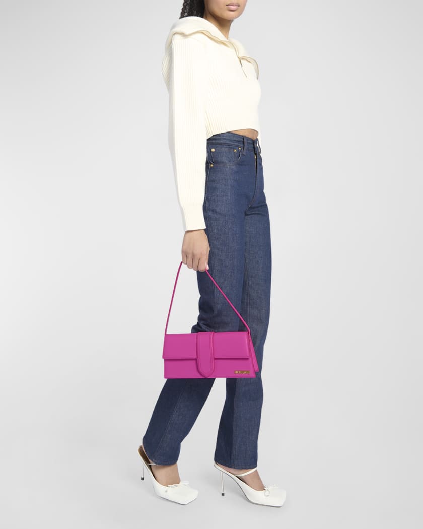 Le Bambino Long Leather Shoulder Bag