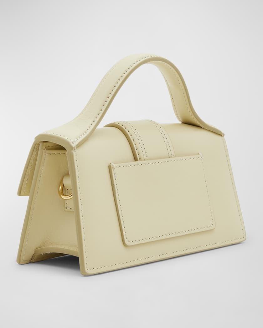 Jacquemus Le Bambino Leather Top-Handle Bag | Neiman Marcus