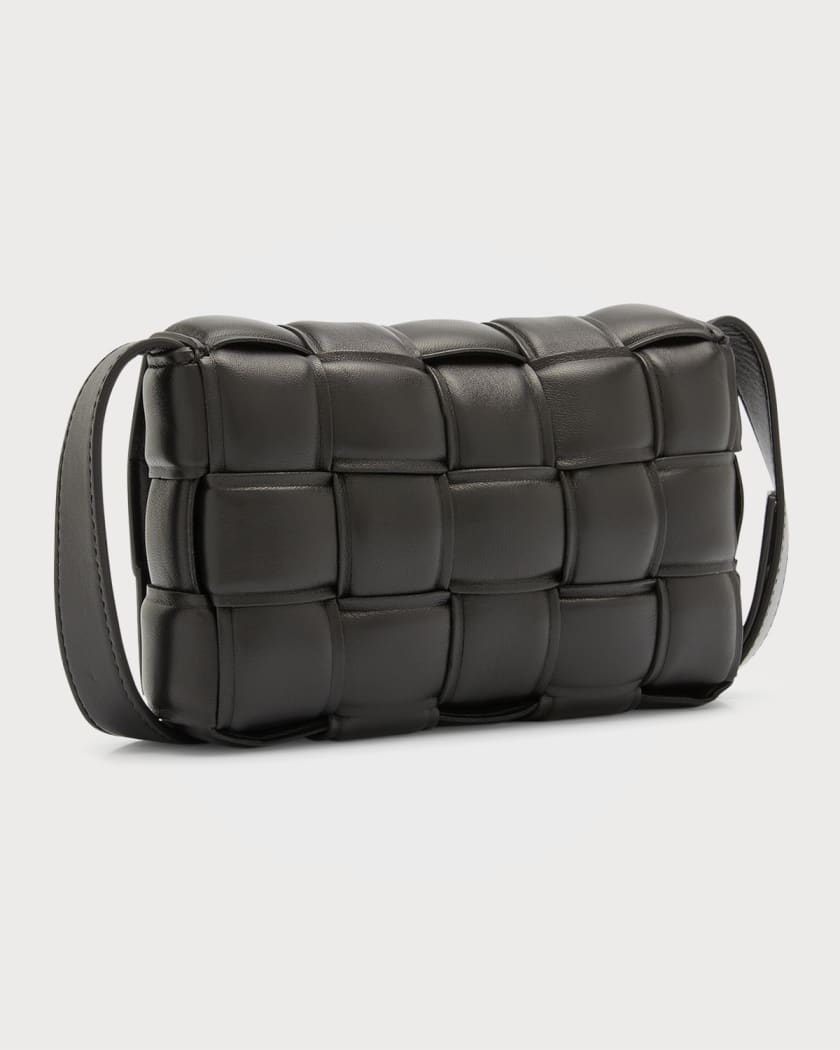 Bottega Veneta® Women's Mini Cassette Camera Bag in Black. Shop online now.