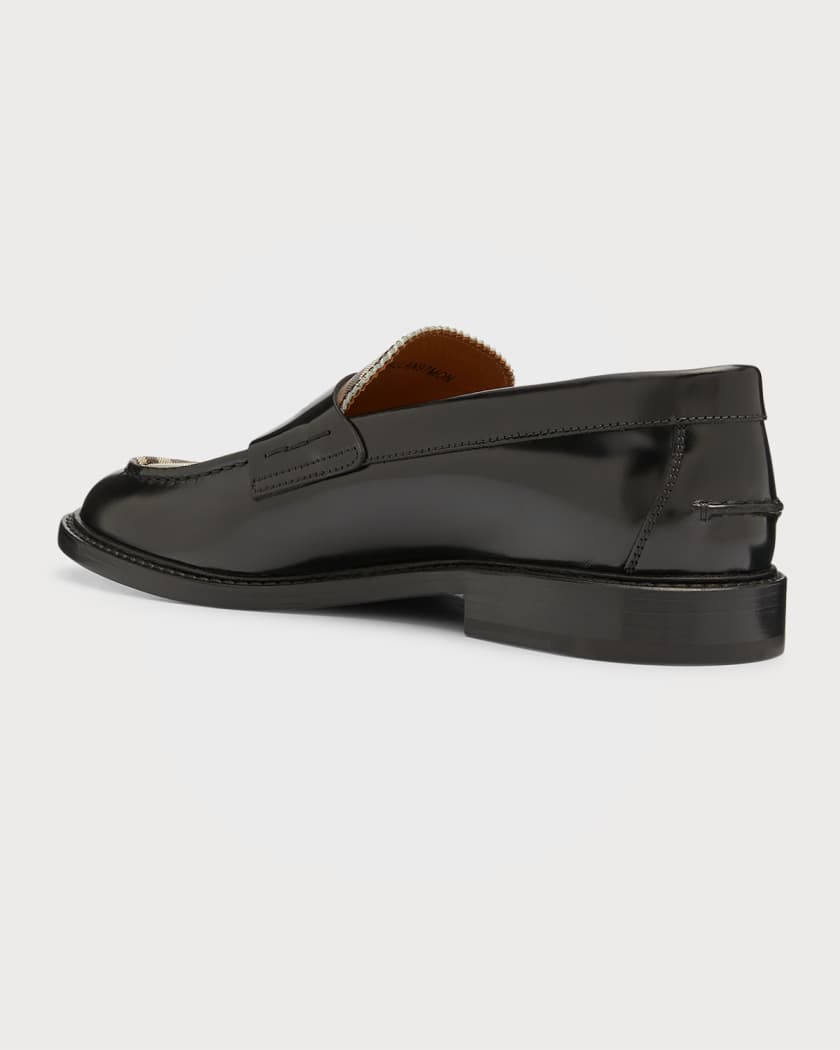 Burberry penny loafers new arrivals