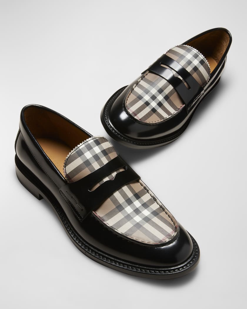 Burberry the 1983 check store link loafer