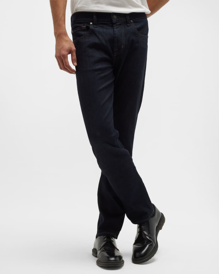 Men's Luxe Performance Straight-Leg Jeans