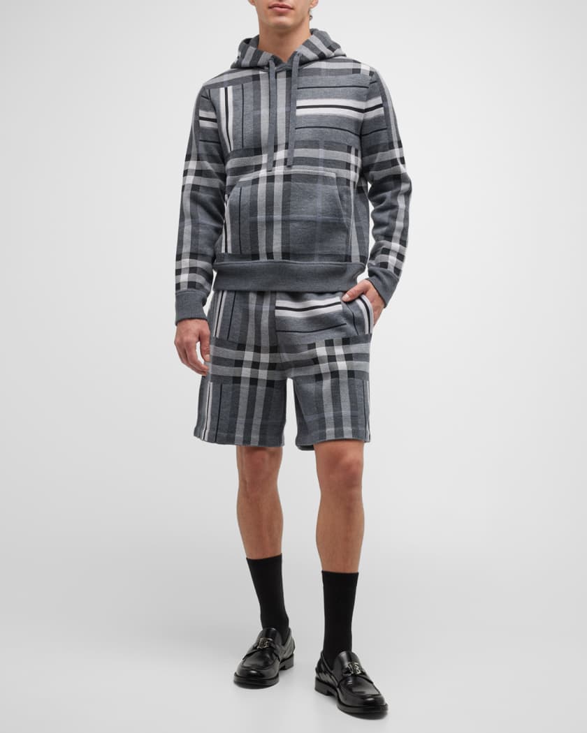 Burberry Men's Tulham Mixed Knit Shorts | Neiman Marcus