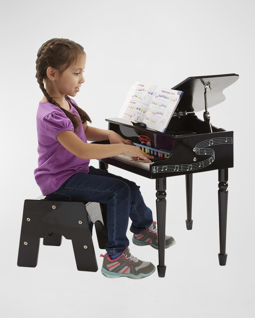 Melissa Doug Kid s Black Grand Piano Neiman Marcus