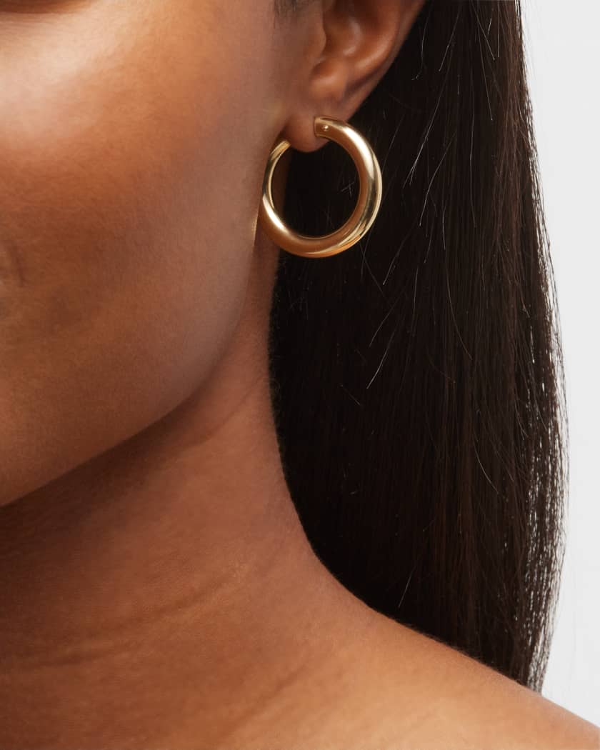 28mm gold hoop shop earrings