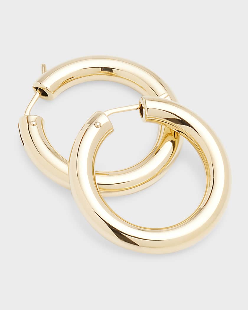 Roberto coin 2024 gold hoop earrings