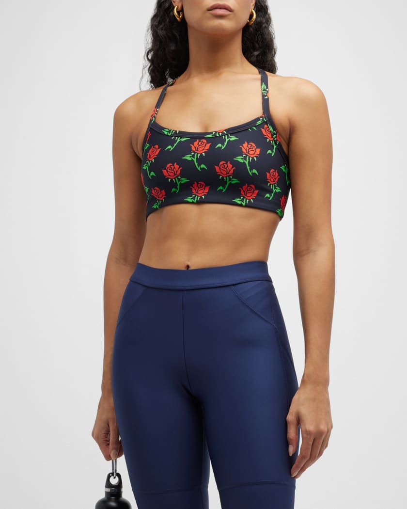 Rose-Print Activewear Collection