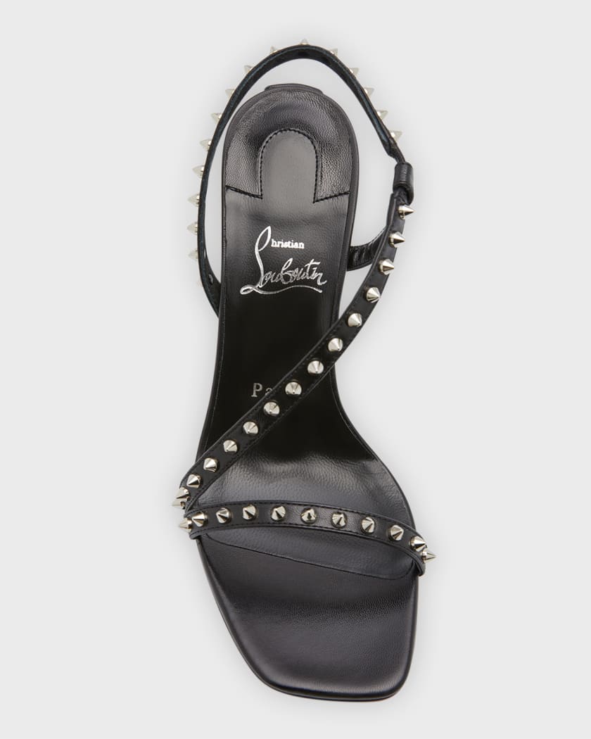 Christian Louboutin So Me Leather Sandals - Black - 38.5