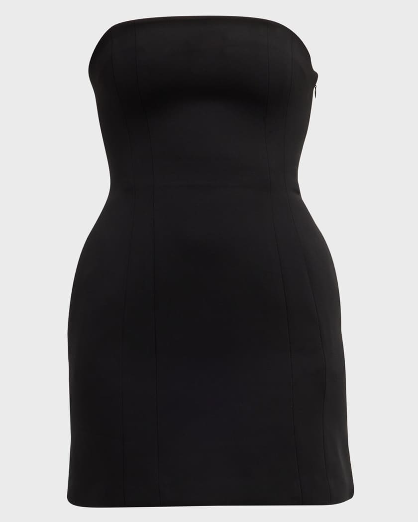 Black Strapless Dress