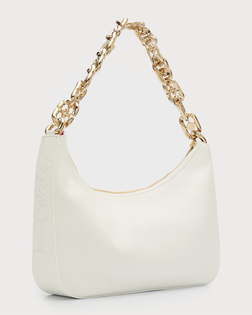 Loubila Chain mini - Shoulder bag - Grained calf leather and